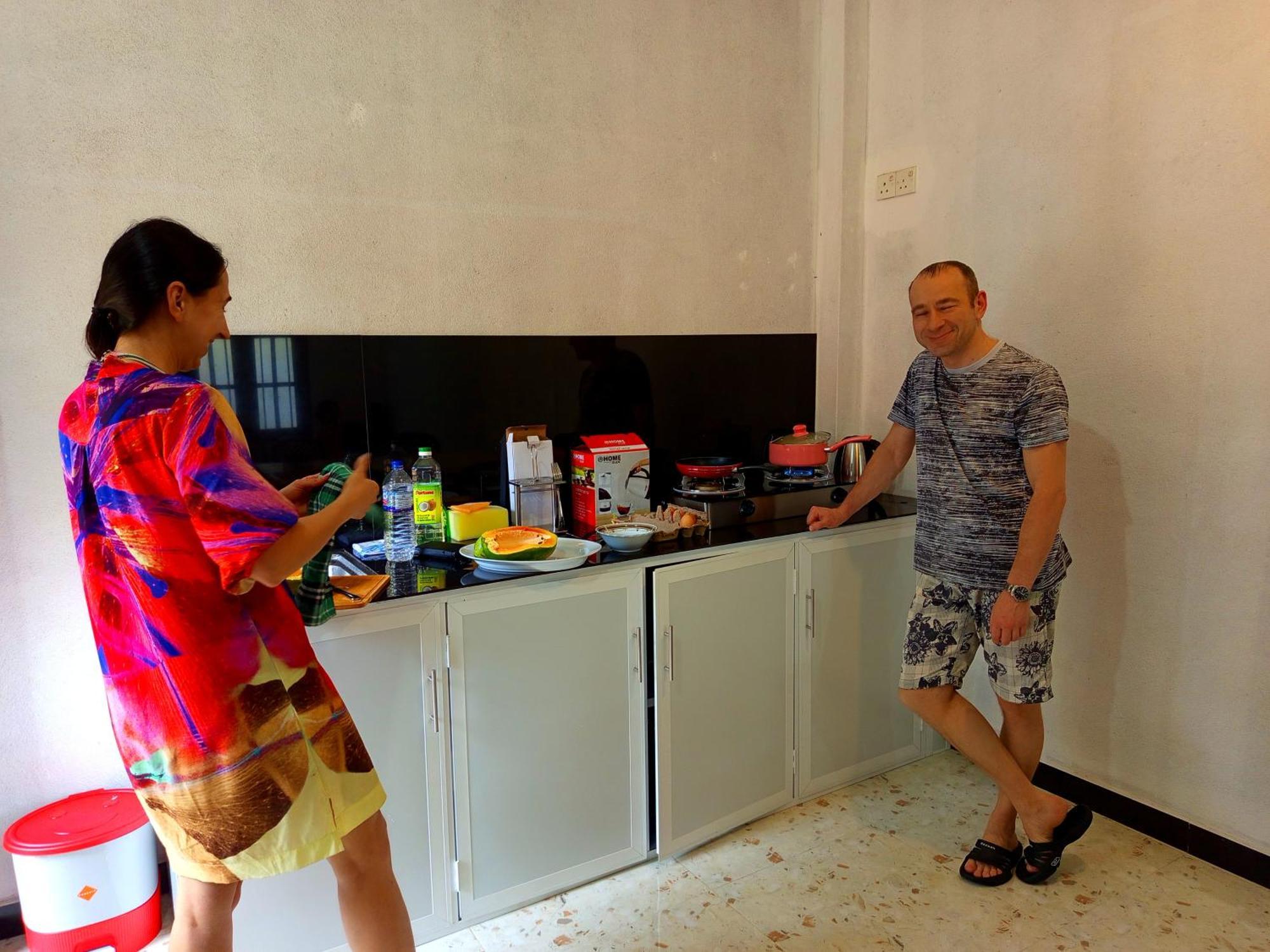 Ferienwohnung Olu Bunk Dikwella Exterior foto
